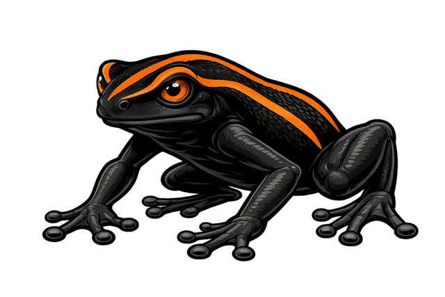 Grippit frog mascot